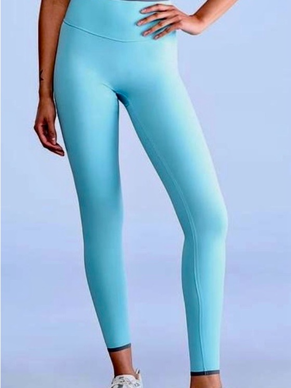 VSX Victorias Secret ELEVATE High Waist Leggings Vibrant Aqua/Turquoise Size Sm